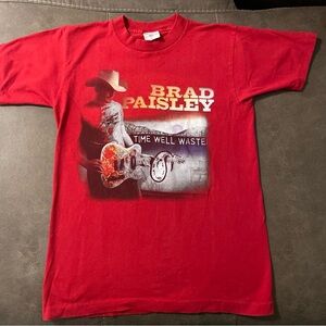 Vintage Brad Paisley Double-Sided Tour T-Shirt Men’s Size Small USA Made